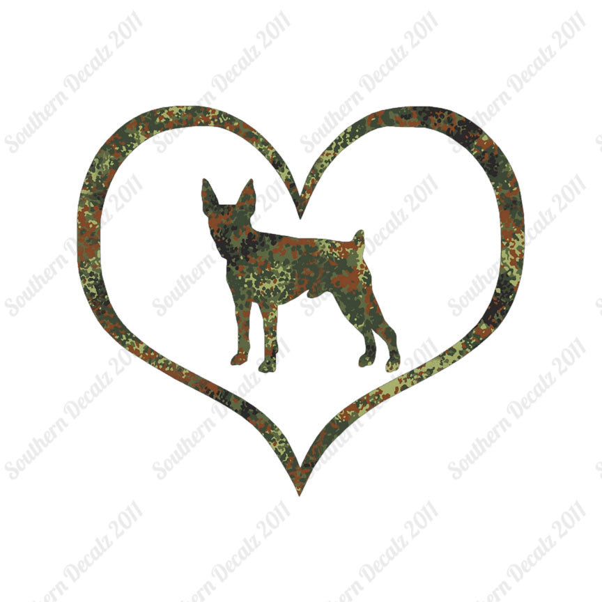 Toy Fox Terrier Dog Heart Love