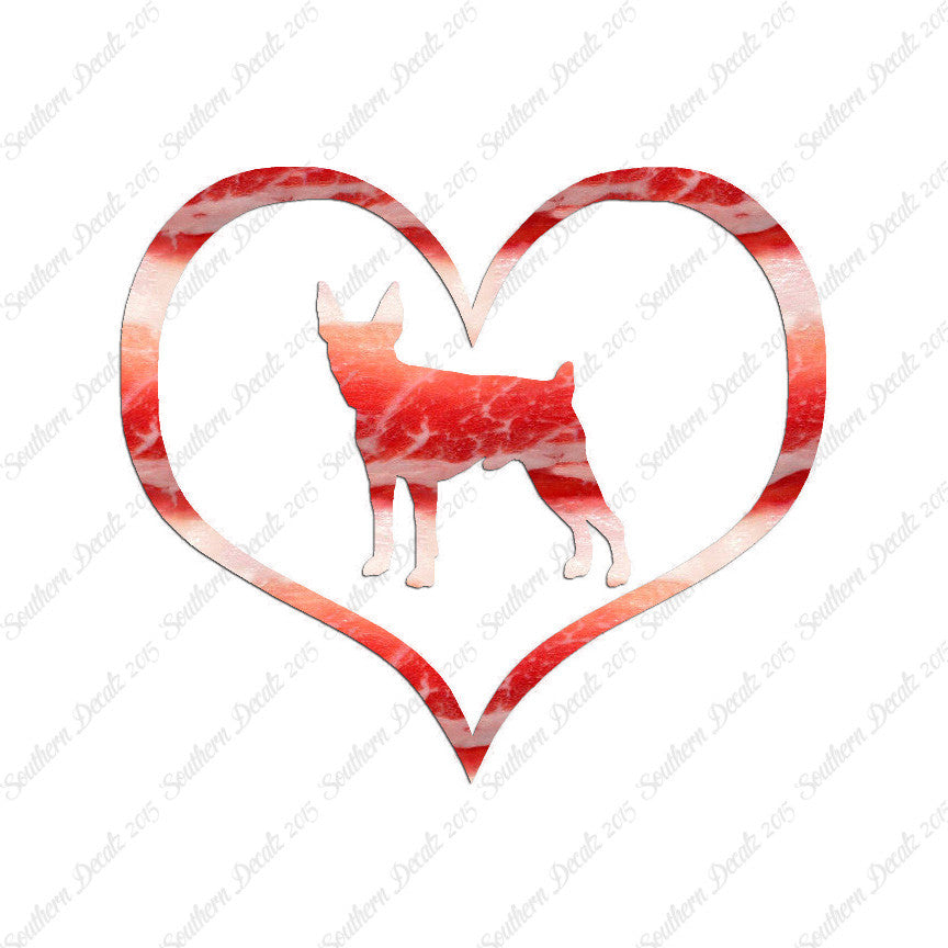 Toy Fox Terrier Dog Heart Love