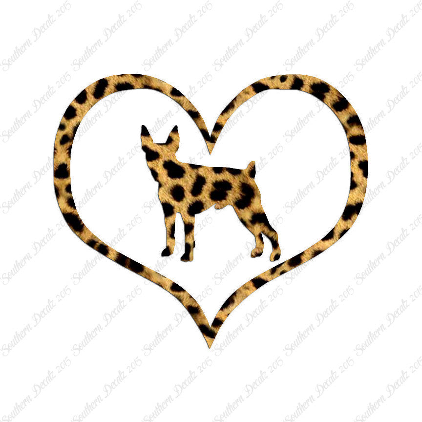 Toy Fox Terrier Dog Heart Love