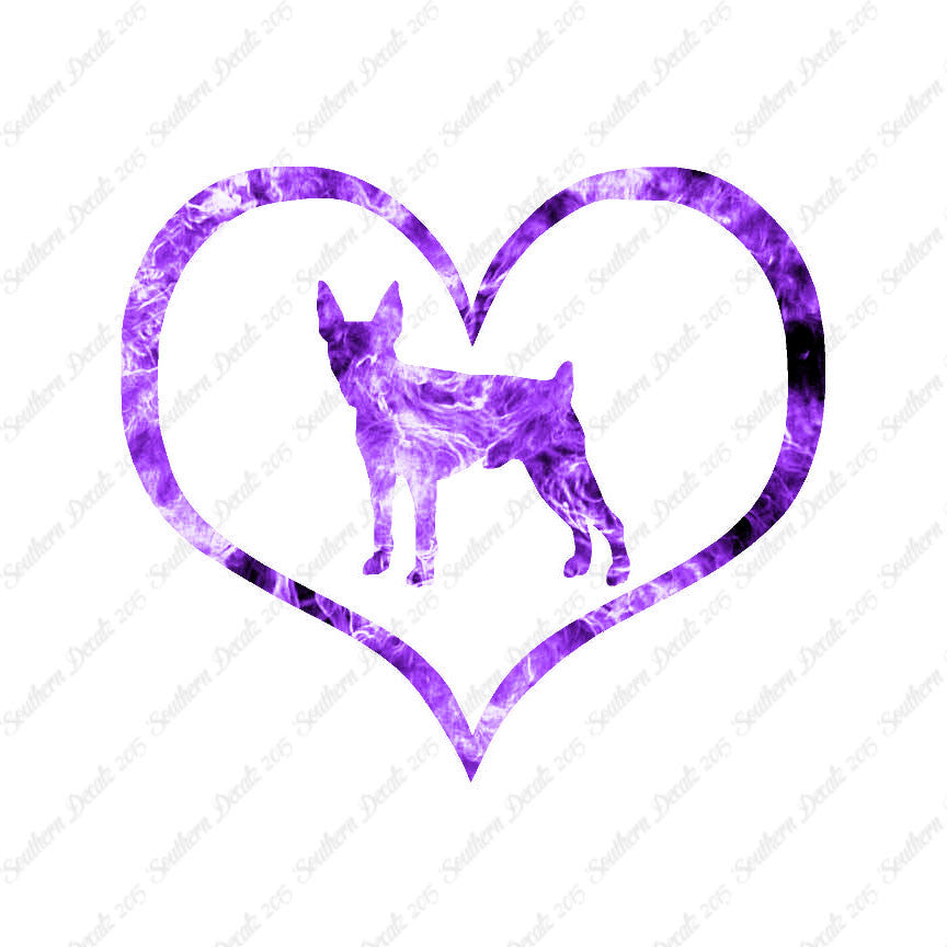 Toy Fox Terrier Dog Heart Love