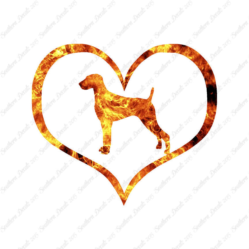 Weimaraner Dog Heart Love