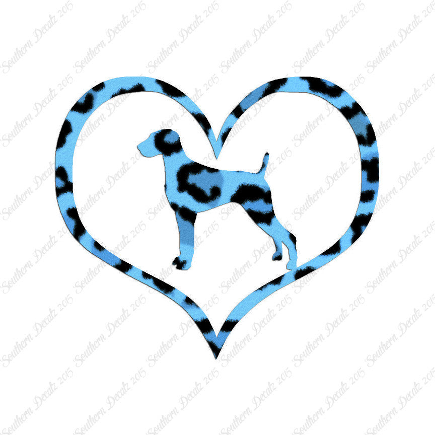 Weimaraner Dog Heart Love