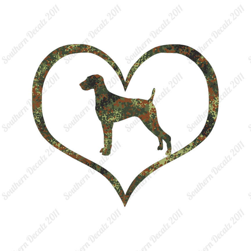 Weimaraner Dog Heart Love