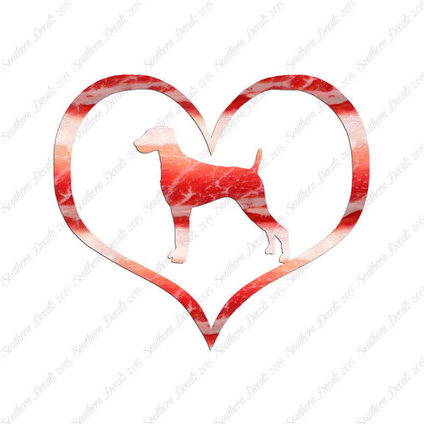 Weimaraner Dog Heart Love