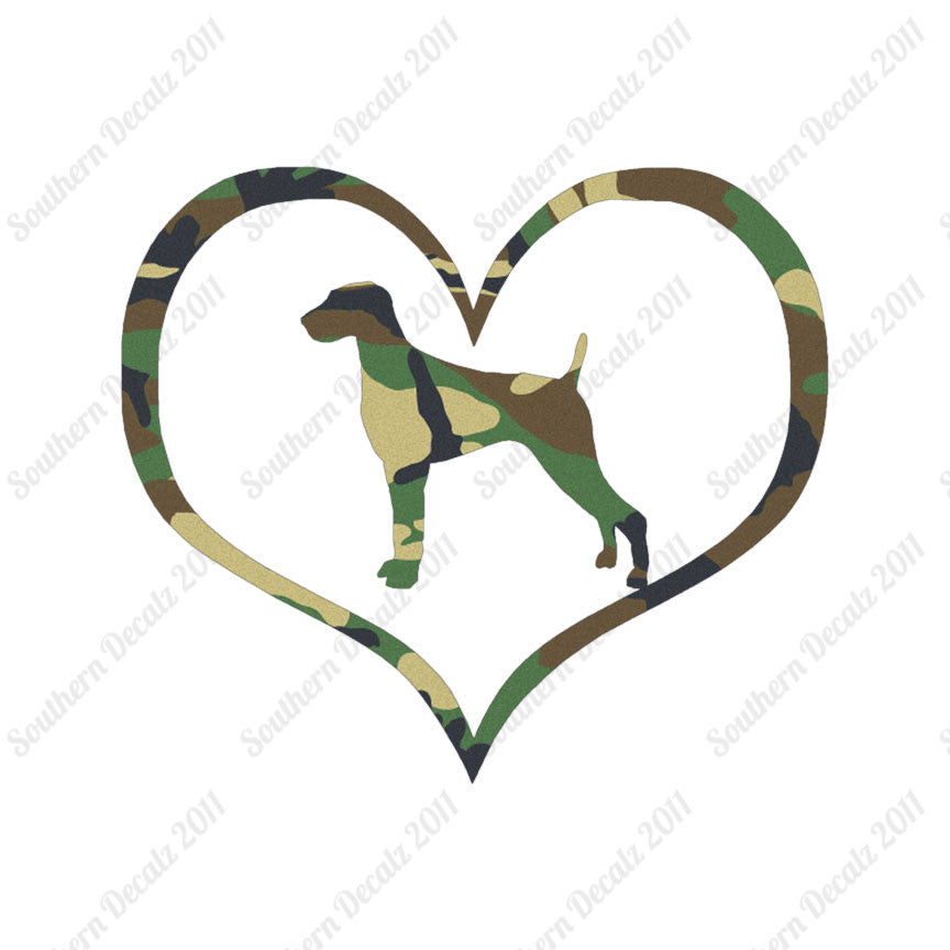 Weimaraner Dog Heart Love
