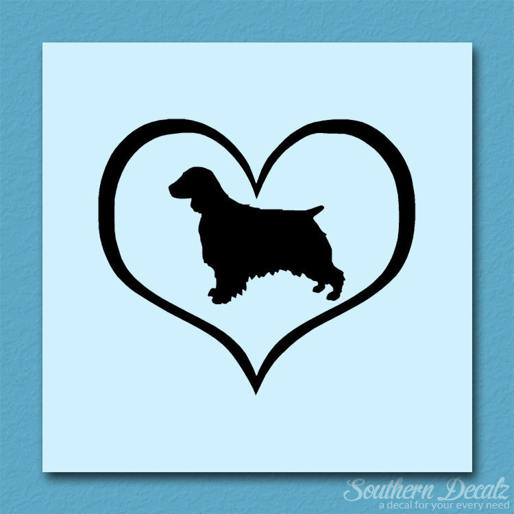 Welsh Springer Spaniel Dog Heart Love