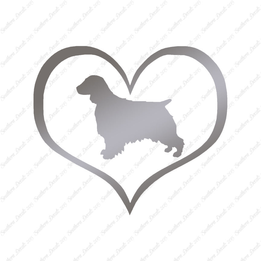 Welsh Springer Spaniel Dog Heart Love