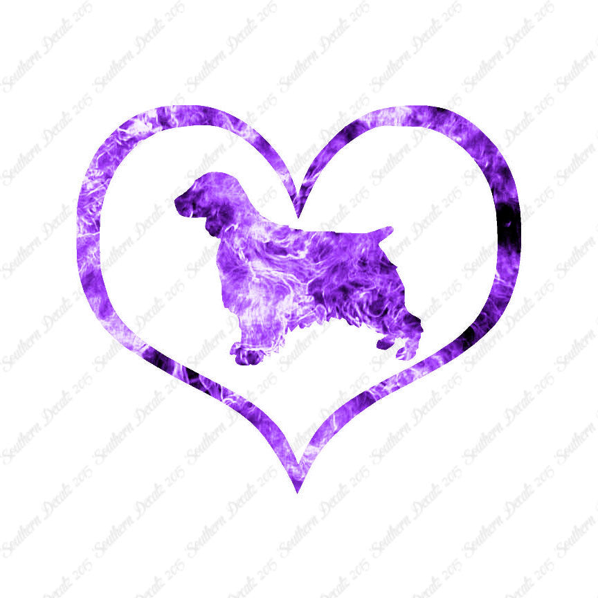Welsh Springer Spaniel Dog Heart Love