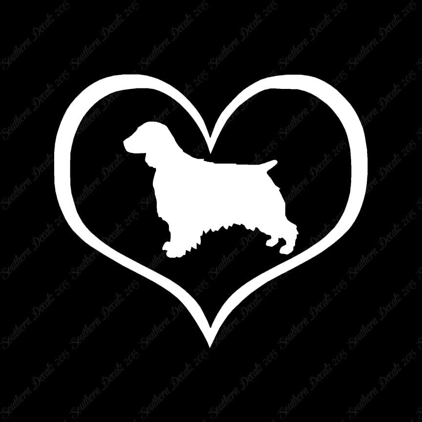 Welsh Springer Spaniel Dog Heart Love