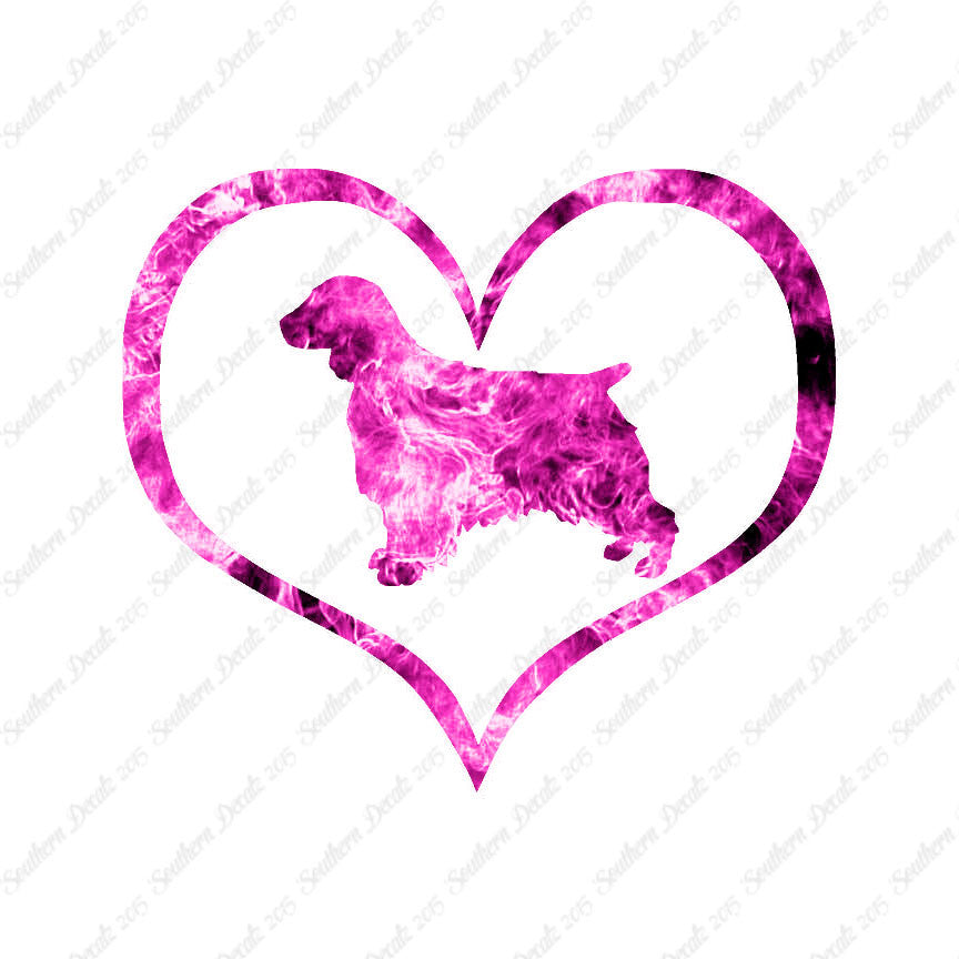 Welsh Springer Spaniel Dog Heart Love
