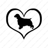Welsh Springer Spaniel Dog Heart Love