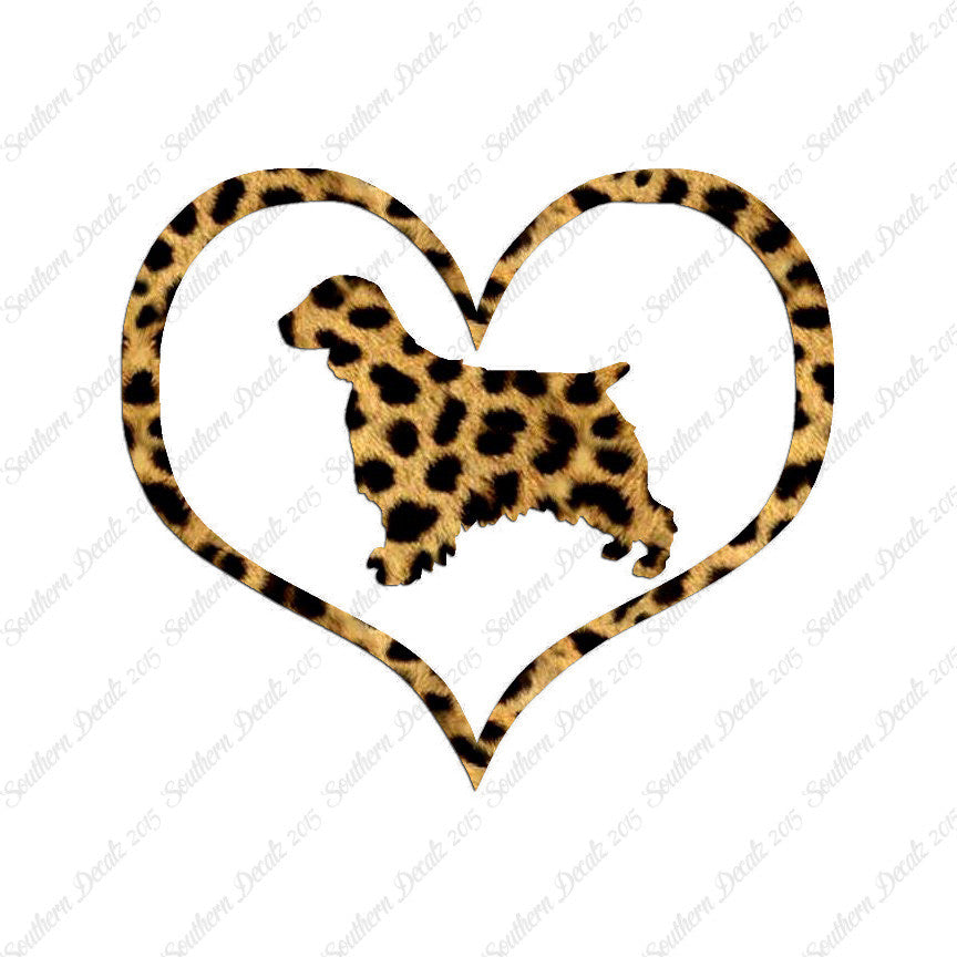 Welsh Springer Spaniel Dog Heart Love