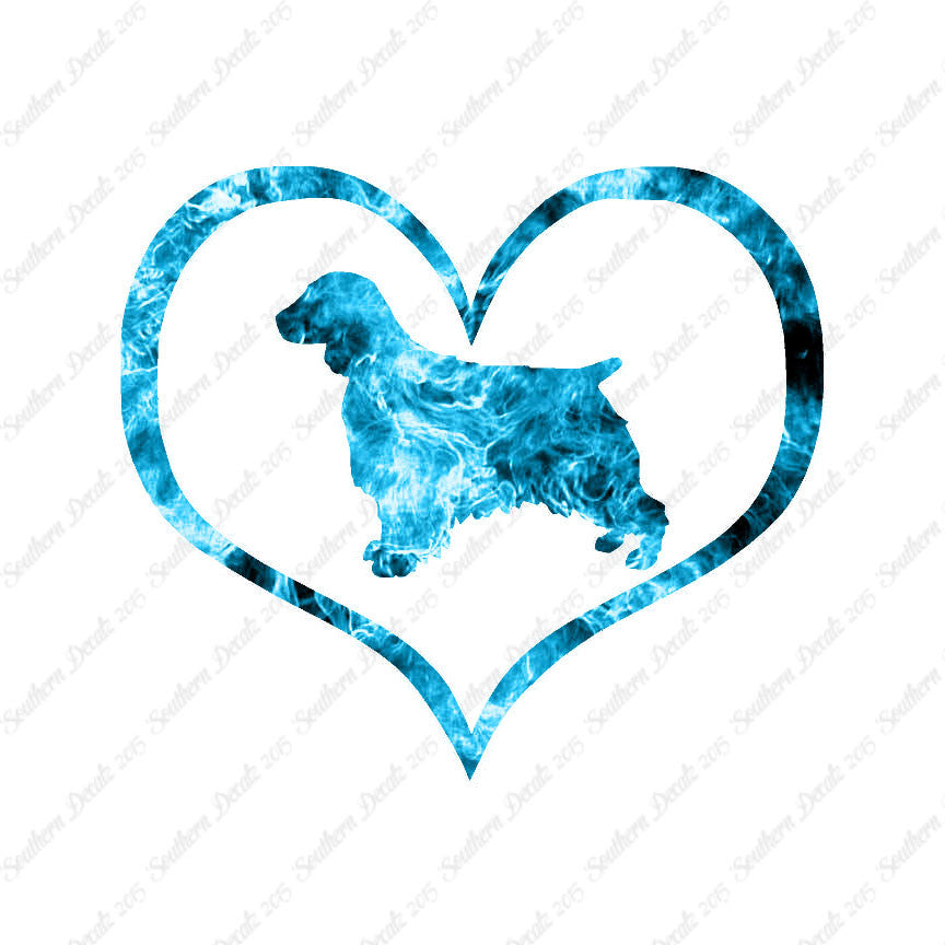 Welsh Springer Spaniel Dog Heart Love