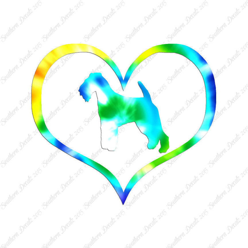 Welsh Terrier Dog Heart Love