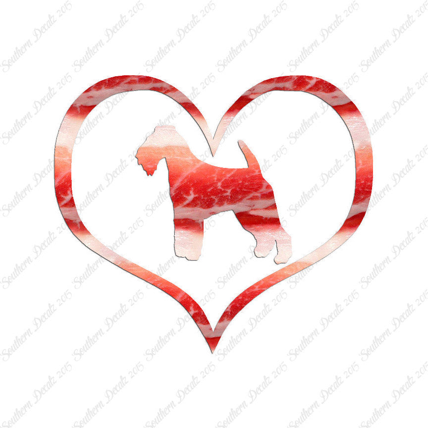 Welsh Terrier Dog Heart Love
