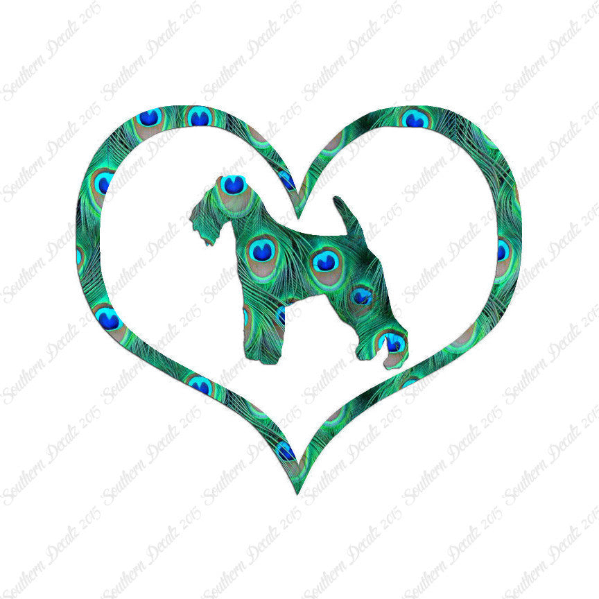 Welsh Terrier Dog Heart Love