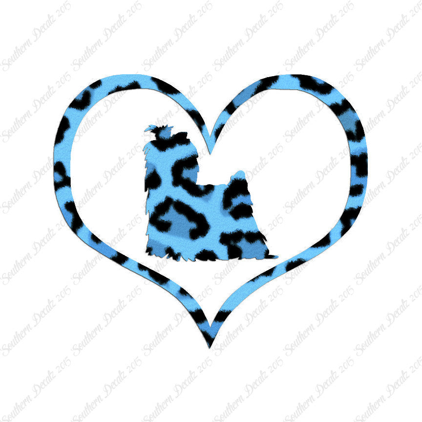 Yorkshire Terrier Dog Heart Love