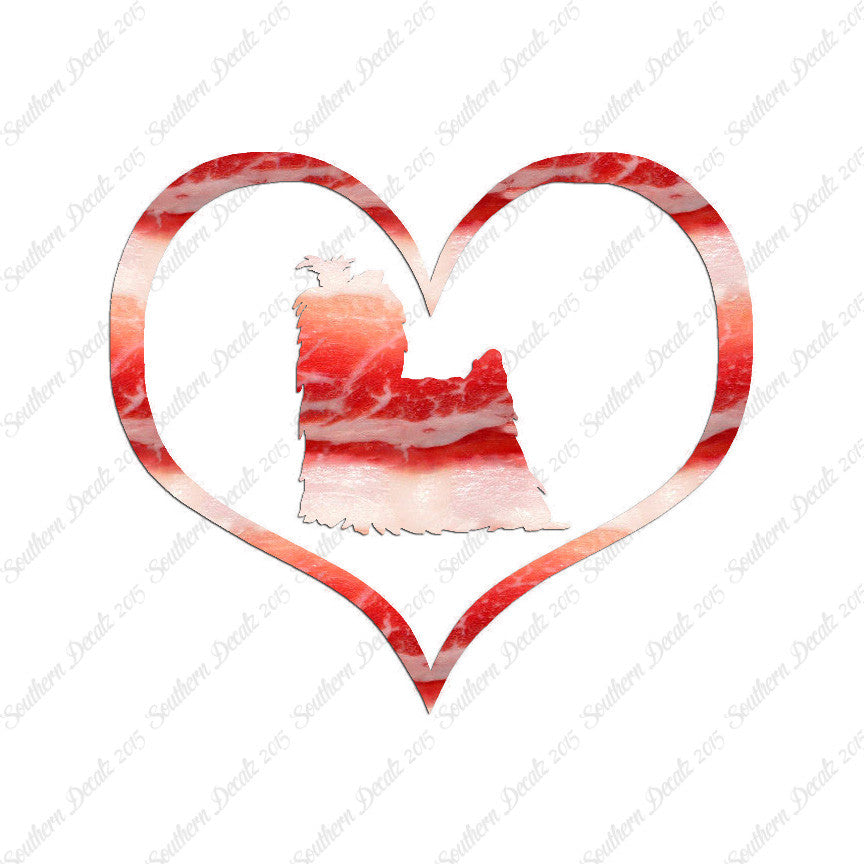 Yorkshire Terrier Dog Heart Love