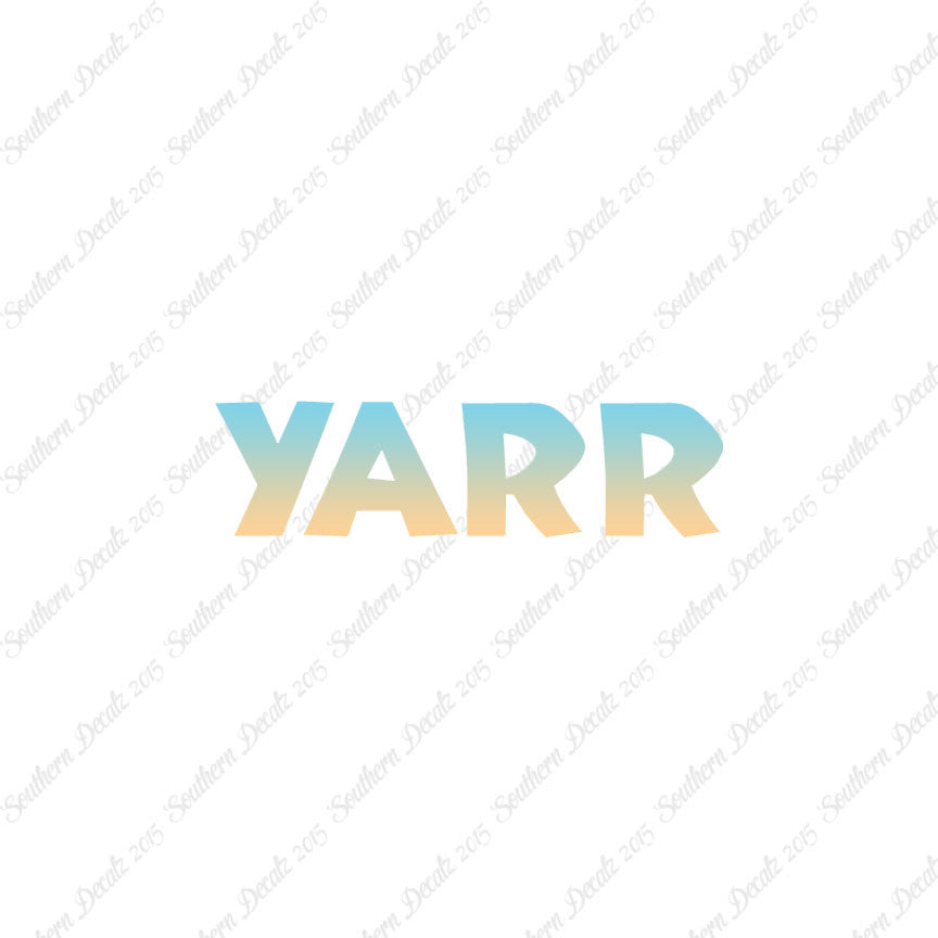 Yarr Text