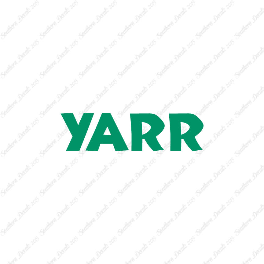 Yarr Text