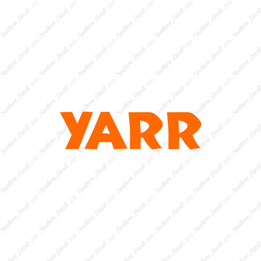 Yarr Text