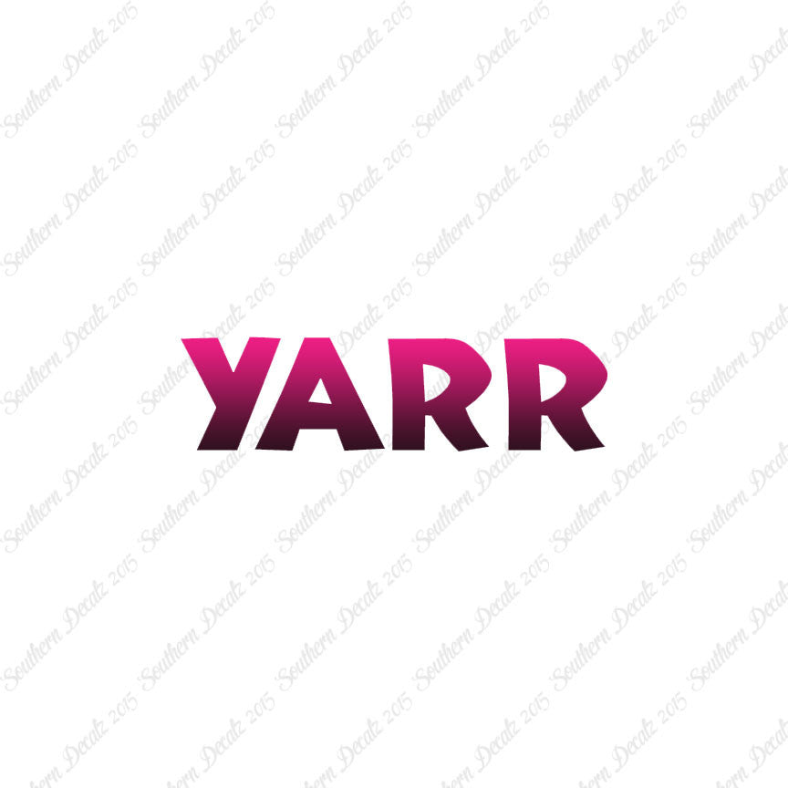 Yarr Text