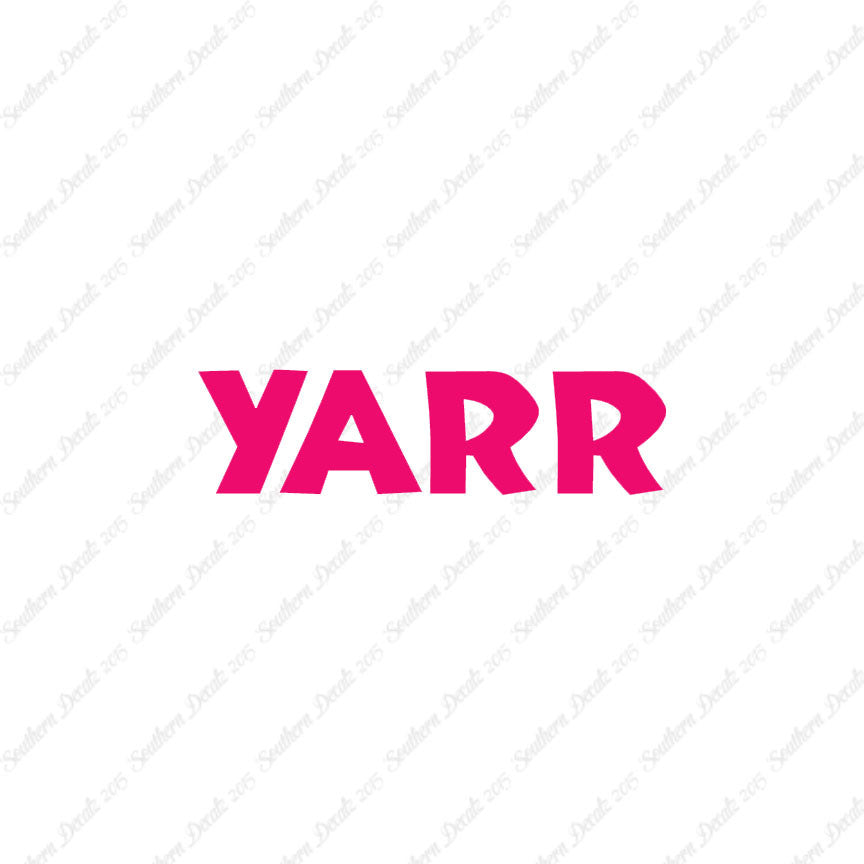 Yarr Text
