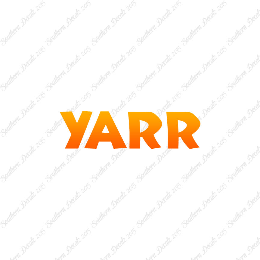 Yarr Text