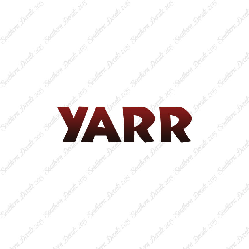 Yarr Text