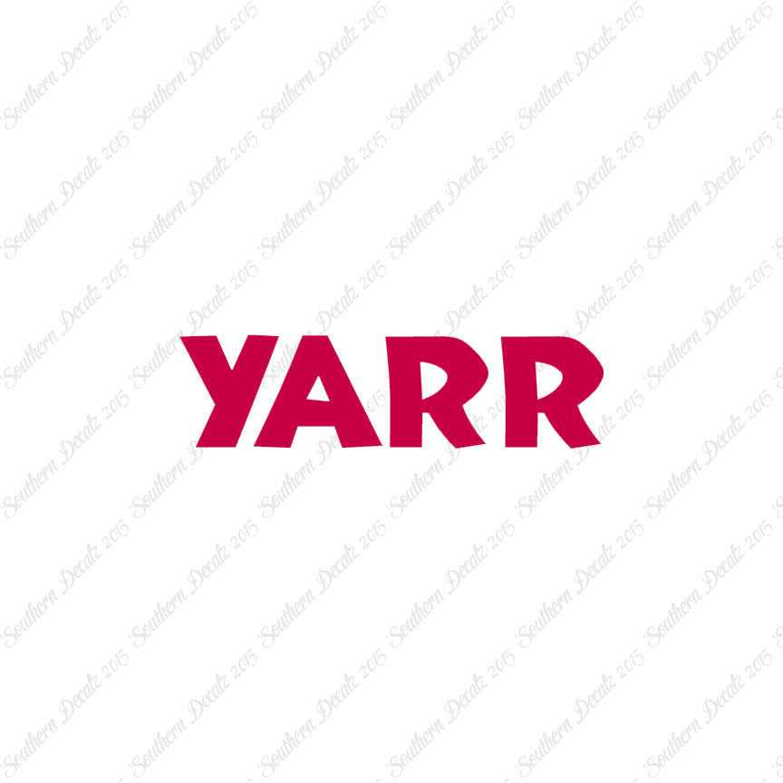 Yarr Text