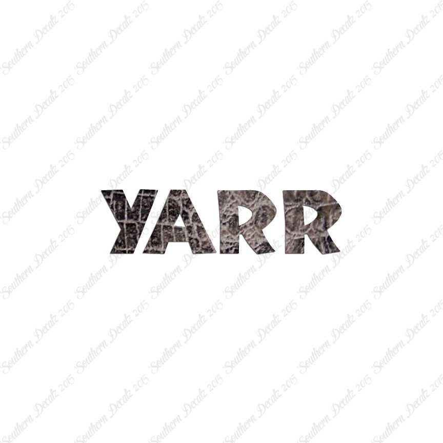 Yarr Text