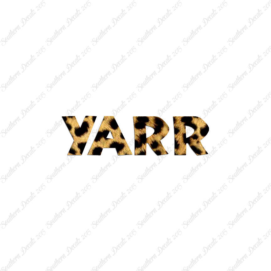 Yarr Text