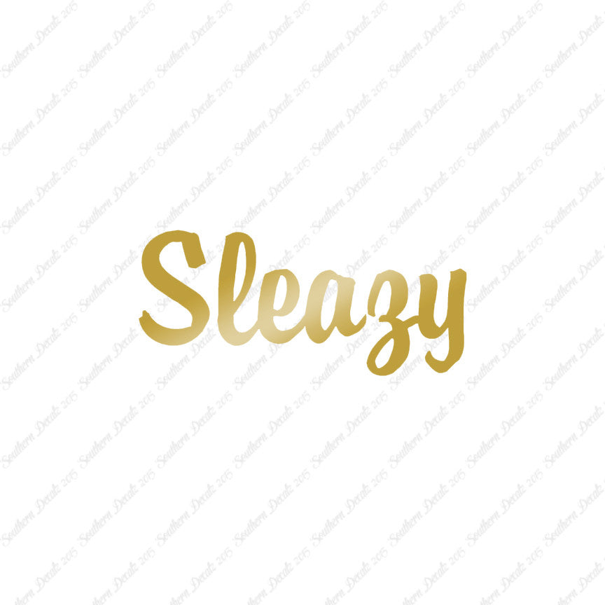 Sleazy Text