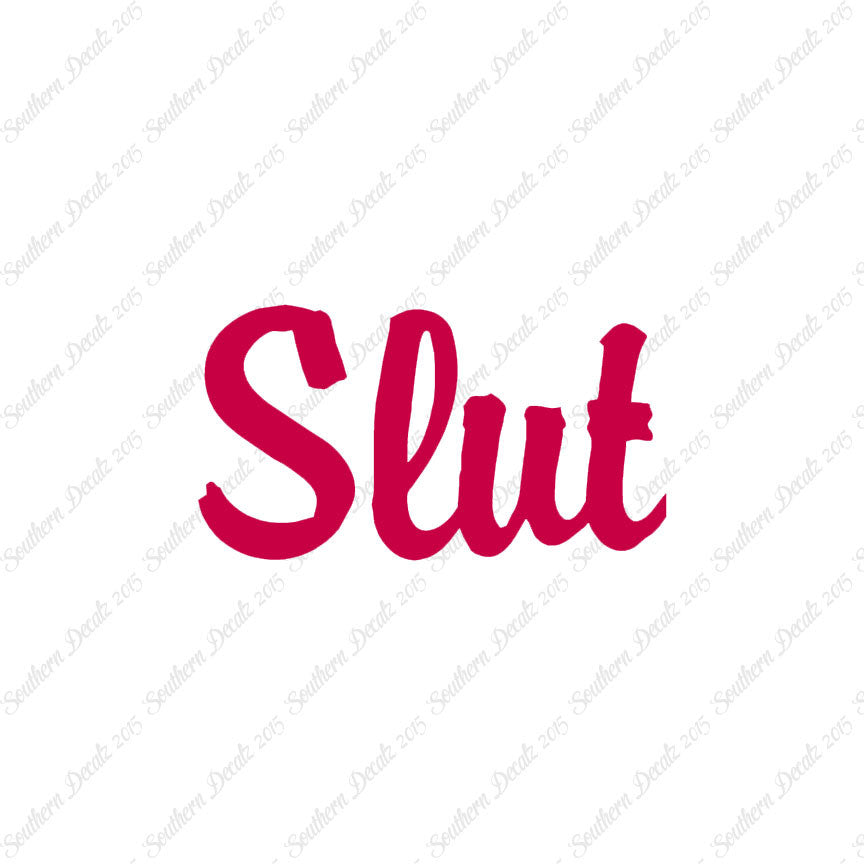 Slut Text