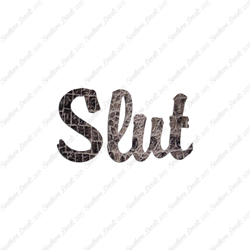 Slut Text