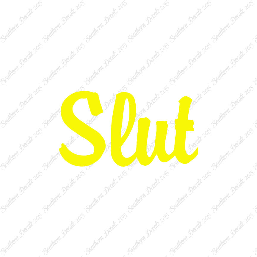 Slut Text