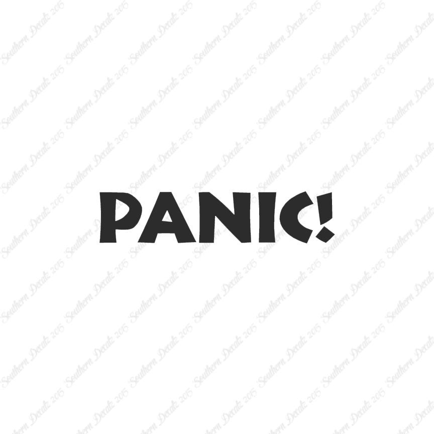 Panic Text