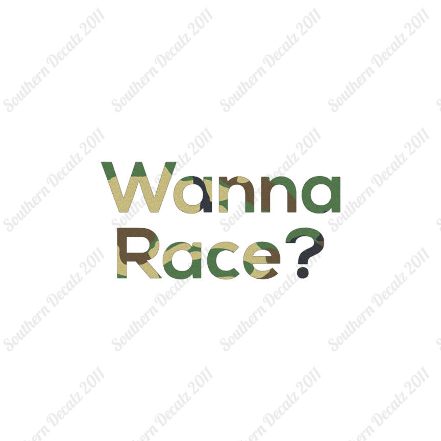 Wanna Race ?