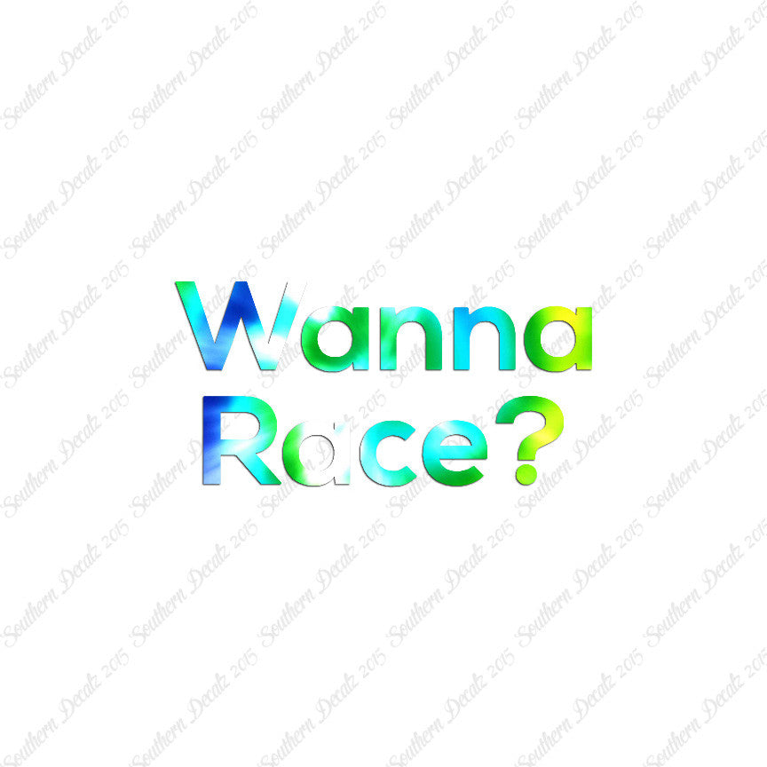 Wanna Race ?