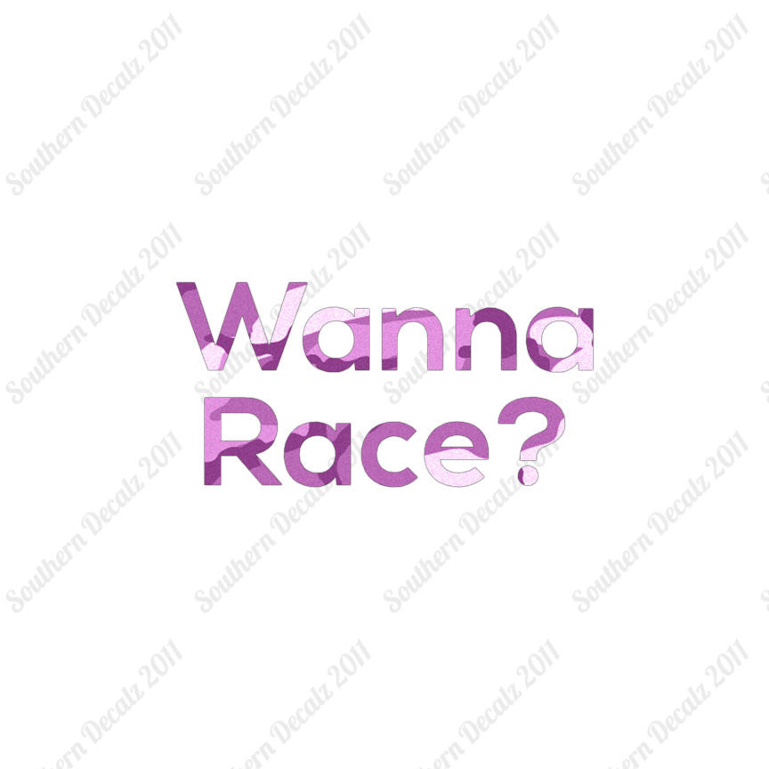 Wanna Race ?