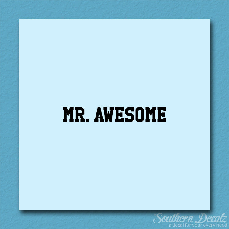 Mr. Awesome