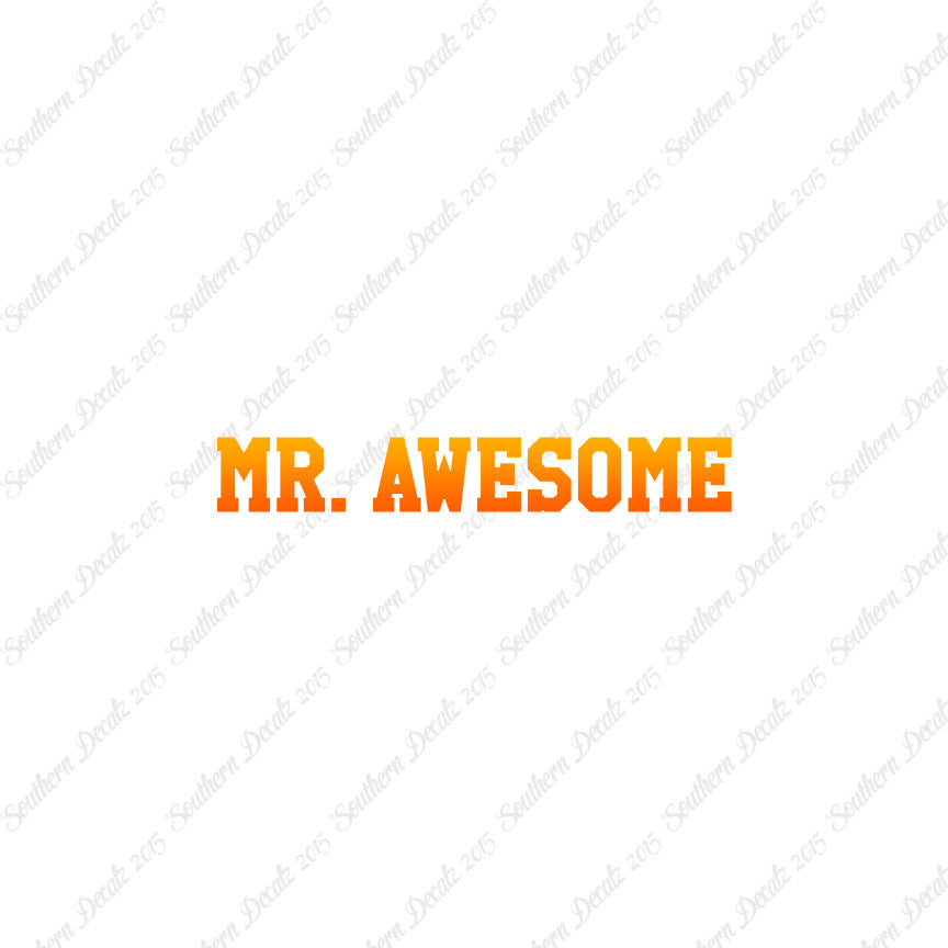 Mr. Awesome