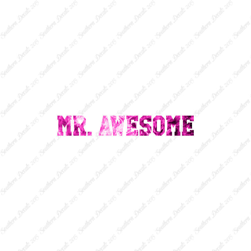 Mr. Awesome