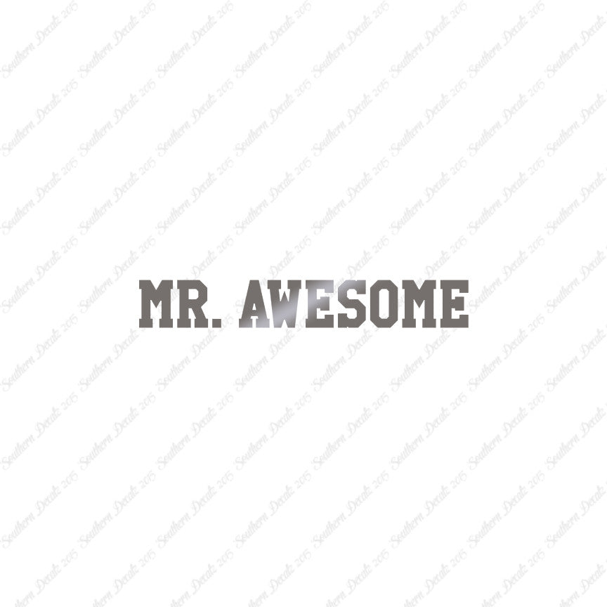 Mr. Awesome