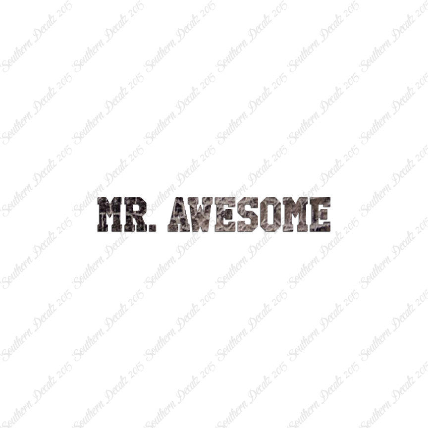 Mr. Awesome