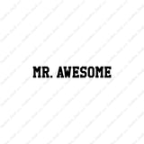 Mr. Awesome