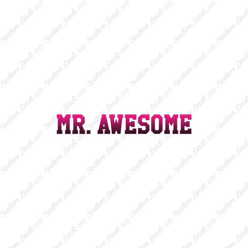 Mr. Awesome
