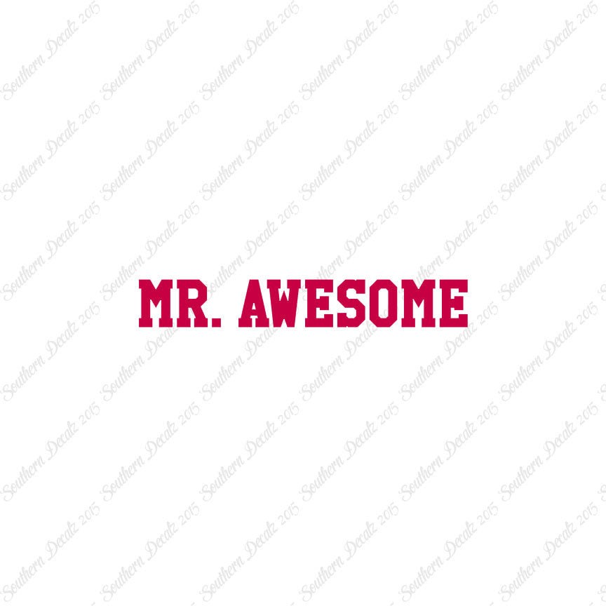 Mr. Awesome