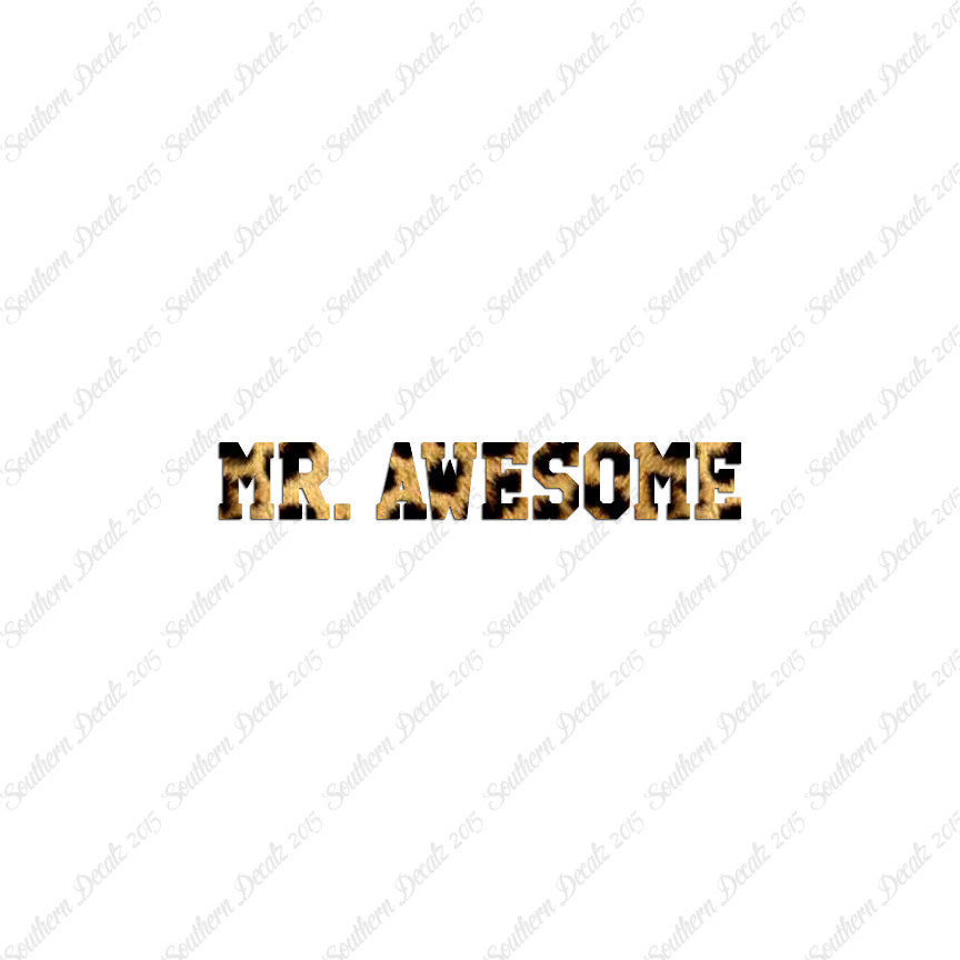 Mr. Awesome