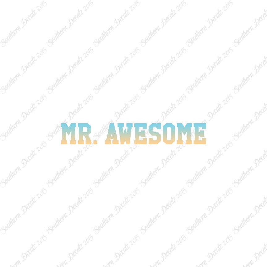 Mr. Awesome